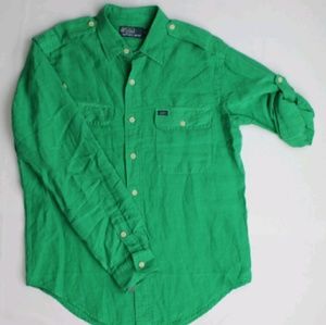 Ralph Lauren Kelly Green Button Down Shirt